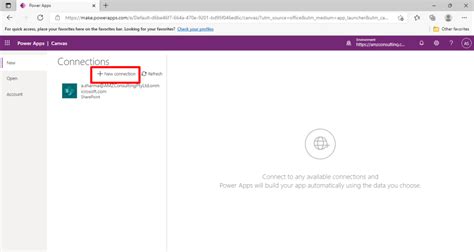 Connect to the App .